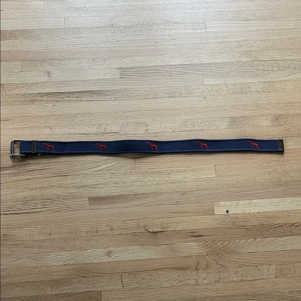 Boys Pointer Dog Belt, S/M, 32”